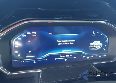 2024 Chevrolet Silverado 1500 4Wd Short Bed Rst из США, поврежденный, VIN 1GCUDEEL7RZ133272